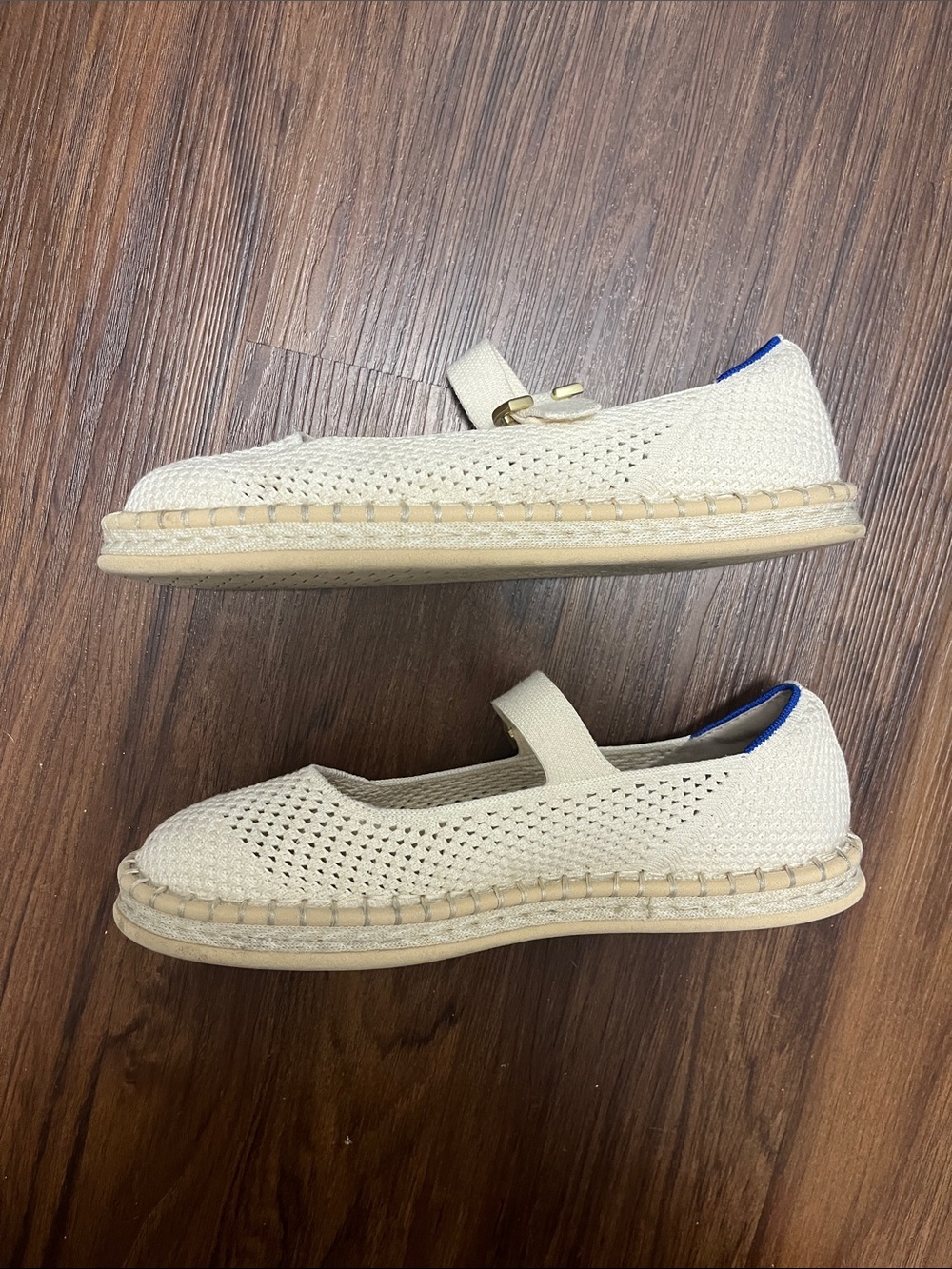 Rothy's The Espadrille Mary Jane Flats in Jasmine - Picture 15 of 15